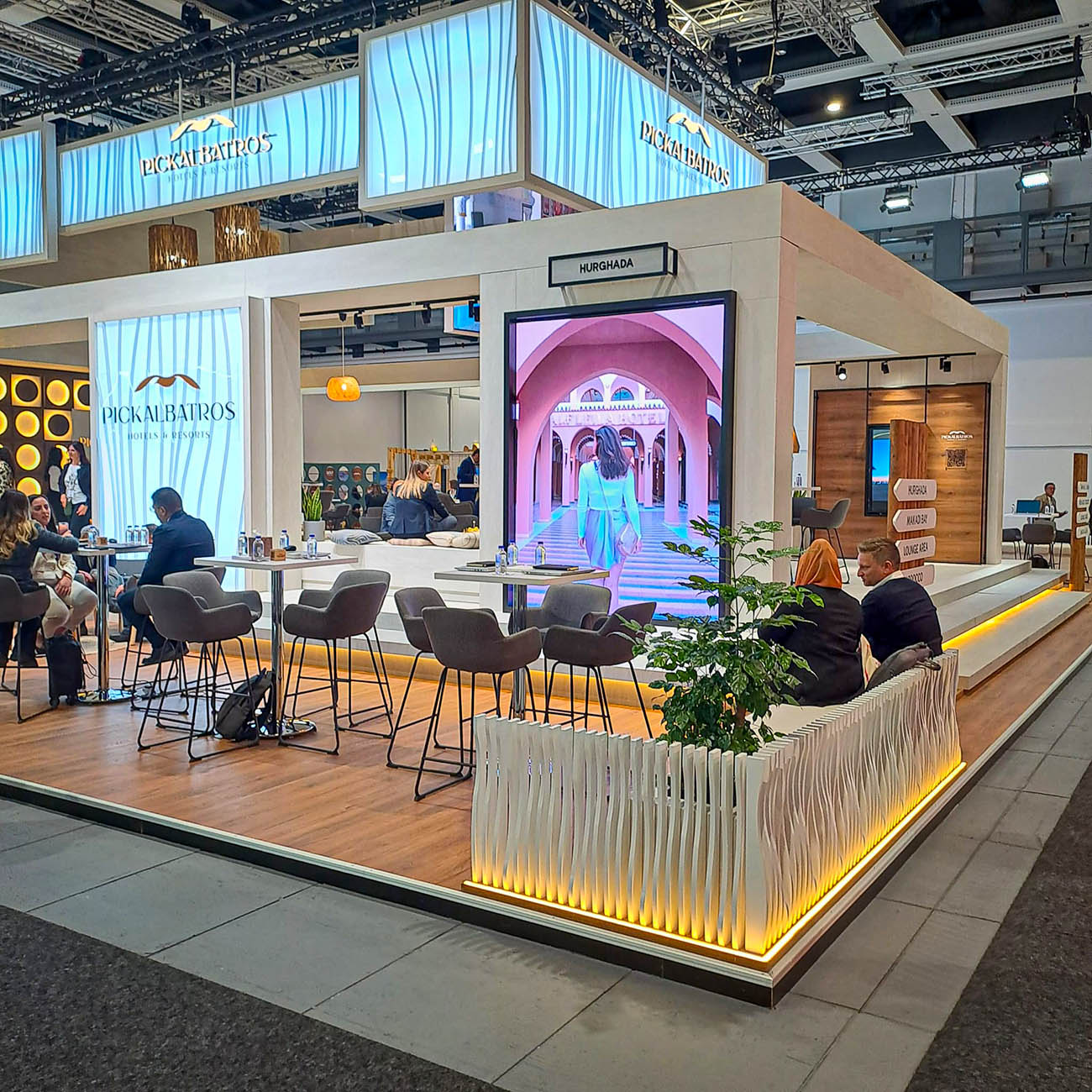 Stoisko Pickalbatros, ITB 2025 — realizacja: BWS Expo Plus
