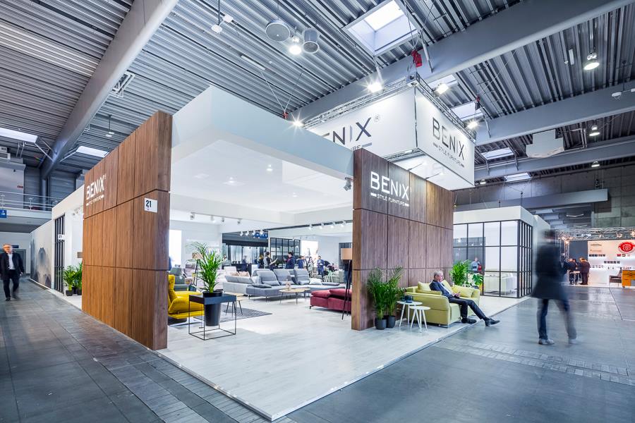 Stand BENIX, Meble Polska 2018 – Umsetzung durch BWS Expo Plus