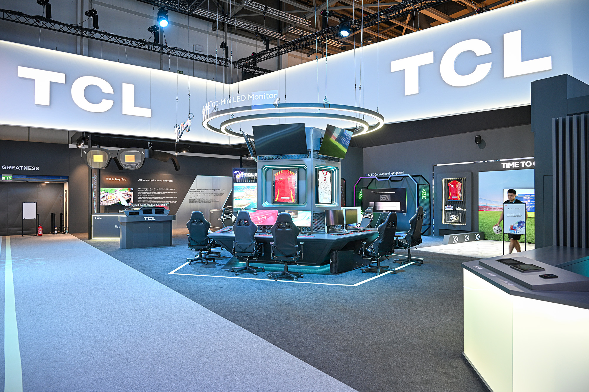 Stoisko TCL, IFA 2024 — realizacja: BWS Expo Plus
